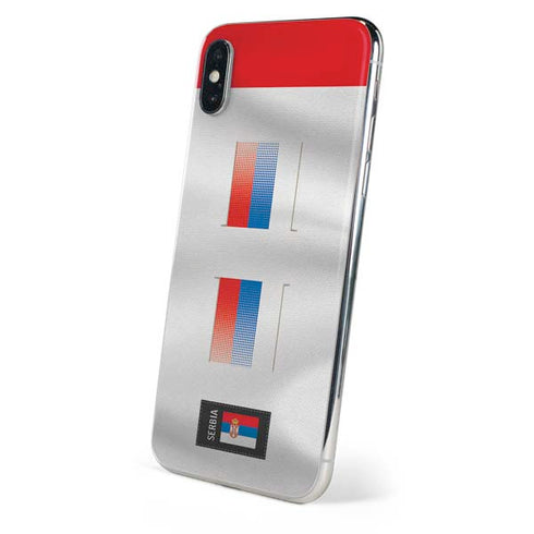 Serbia Soccer Flag iPhone XS Max Skin